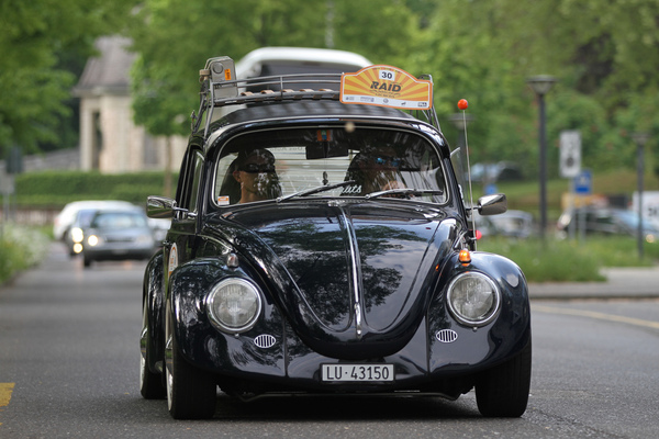 Bild: VW Käfer (1972) - an der RAID Young Raiders Challenge 2018