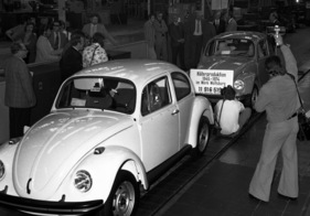VW Käfer (1974) - der 11'916'519. Volkswagen wurde gebaut