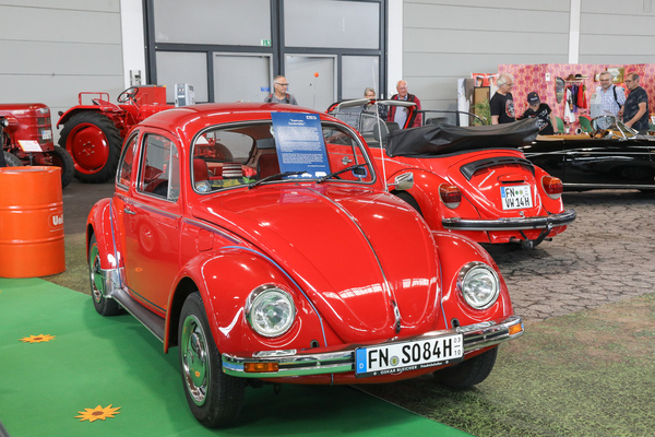 Bild: VW Käfer (1984) - Mexiko-Käfer mit besonderer Ausstattung nach Ideen von Gunhild Liljequist - Klassikwelt Bodensee 2024