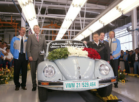 VW Käfer (2003) - die Produktion wird nach über 21 Millionen in Mexiko gestoppt
