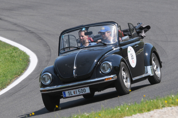 VW Käfer Cabriolet 1302 (1972) - am Gaisbergrennen 2015