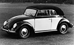 VW Käfer Cabriolet (1949) - frühe viersitzige Version des offenen Käfers