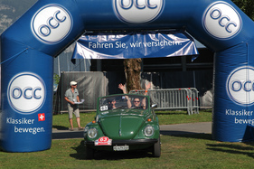 VW Käfer Cabriolet (1972) - an der OCC Jungfrau-Rallye 2016