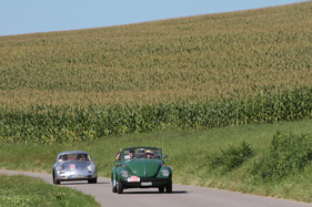 VW Käfer Cabriolet (1972) - an der OCC Jungfrau-Rallye 2016