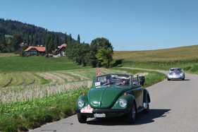 VW Käfer Cabriolet (1972) - an der OCC Jungfrau-Rallye 2016