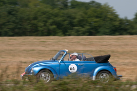 VW Käfer Cabriolet (1973) – RAID Suisse-Paris 2013