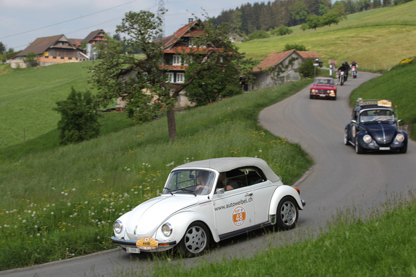 Bild: VW Käfer Cabriolet (1978) - an der RAID Young Raiders Challenge 2018
