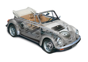 VW Käfer Cabriolet (1980) - auch offen sehr beliebt