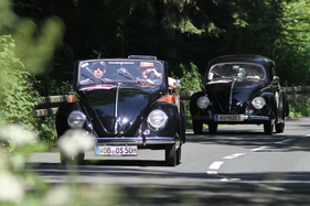 VW Beetle Hebmüller (1950) - at the Rallye Historique of the Schloss Bensberg Classics 2014