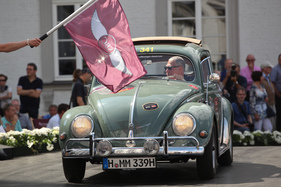 VW Käfer MM (1956) - an der Rallye Historique anlässlich der Schloss Bensberg Classics 2015