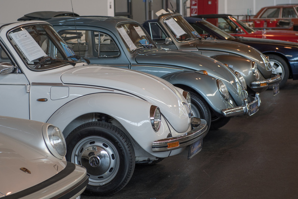 VW Käfer gab es "en masse" - Motorworld Classics Bodensee 2018