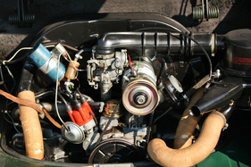 VW Karmann Ghia (1968) - ähnlich auch im Käfer verbaut
