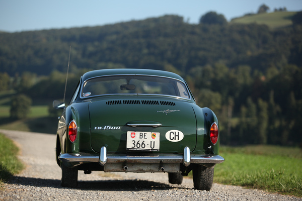 VW Karmann Ghia (1968) - mit 1,6 Metern breit für die Zeit