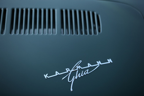 VW Karmann Ghia (1968) - schöner Schriftzug