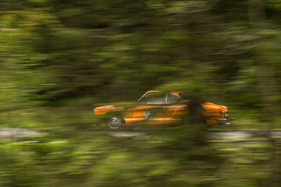 VW Karmann Ghia (1972) - an der Saalbach Classic 2015