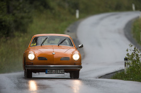 VW Karmann Ghia (1972) - an der Saalbach Classic 2015