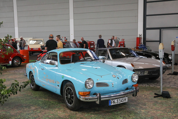 VW Karmann-Ghia (1974) - aus dem sonnigen Kalifornien mit viel Patina - Klassikwelt Bodensee 2024