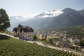 VW Karmann Ghia Cabrio (1970) - an der 16. OCC Jungfrau-Rallye 2021