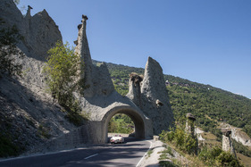 VW Karmann Ghia Cabrio (1971) - an der 16. OCC Jungfrau-Rallye 2021