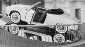 VW Karmann-Ghia Cabriolet (1957) - Internationale Automobilausstellung (IAA) in Frankfurt 1957 - Seitenansicht