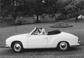 VW Karmann-Ghia Cabriolet (1957) - auf VW-Fahrgestell