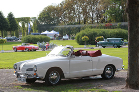 VW Karmann-Ghia Cabriolet (1968) - klassische Form mit 50 PS Motorleistung - Classic-Gala Schwetzingen 2020