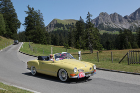 VW Karmann Ghia Cabriolet (1970) - an der OCC Jungfrau Rallye 2017