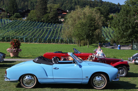 VW Karmann Ghia Typ 14 (1968) - an der OCC Jungfrau-Rallye 2016