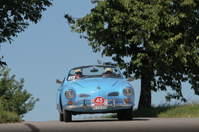 VW Karmann Ghia Typ 14 (1968) - an der OCC Jungfrau-Rallye 2016