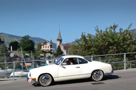 VW Karmann Ghia Typ 14 (1972) - an der OCC Jungfrau-Rallye 2016
