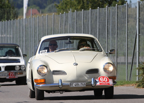 VW Karmann Ghia Typ 14 (1972) - an der OCC Jungfrau-Rallye 2016