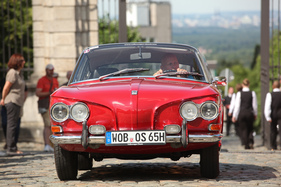 VW Karmann-Ghia Typ 34 1600 TL Fliessheck-Coupé (1965) - an der Rallye Historique anlässlich der Schloss Bensberg Classics 2015
