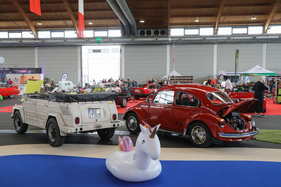 VW Kügelwagen 181 (1971) - passt besonders gut an den Strand - Klassikwelt Bodensee 2023