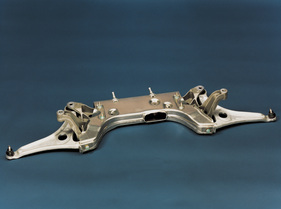 Vorderachse aus Aluminium für den 3L