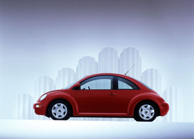 VW New Beetle (1997) - Serienmodell in Rot (1997)