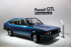 Bild VW Passat GTI (1977) - Einzelexemplar, schaffte es so nicht in die Serie, das GTI-Zeichen blieb dem Golf (und Scirocco) vorbehalten (Techno Classica 2013)