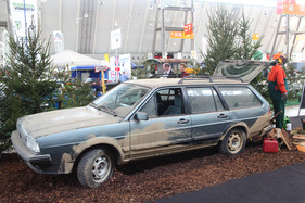VW Passat Syncro (1984) - frühes Modell des vierradangetriebenen Passats, es exitierten noch knapp eine Handvoll dieser frühen Syncro-Modelle - Retro Classics Stuttgart 2014 (1984)