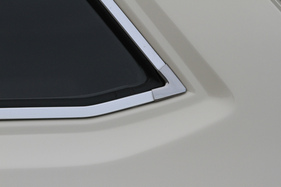 VW Passat Variant L (1974) - schönes Detail an der Ecke des hintersten Seitenfensters