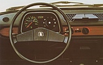 VW Polo (1975) – Armaturenbrett