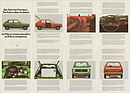 VW Polo (1975) - Erstes Faltblatt zeigt die bunte Farbenpalette des neuen VW