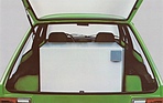 VW Polo (1975) – löst auch grössere Transportprobleme