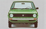 VW Polo (1975) – von vorne