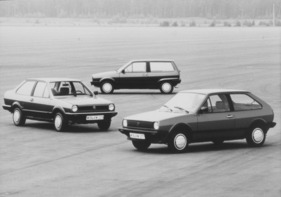 VW Polo (1986) – Die Polo-Familie: Steilheck, Coupé und Stufenheck "Derby"