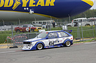 Bild: VW Polo 86C (1984) - Vintage Demo Racing hinter den Hallen - Klassikwelt Bodensee 2023
