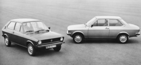 VW Polo GLS (1977) – zusammen mit seinem Stufenheck-Bruder Derby GLS