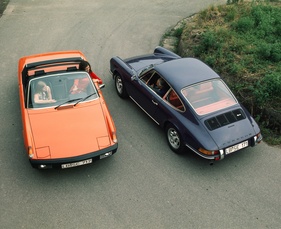 VW-Porsche 914 1.7 (1972) - zusammen mti dem Porsche 911 E 2.4