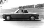VW-Porsche 914 (1969) - Basismodell auf Ausfahrt