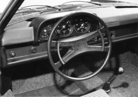 VW-Porsche 914 (1970) - Lenkrad und Armaturenbrett