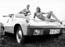 VW-Porsche 914 (1970) - Präsentation mit attraktiver Unterstützung