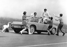 VW-Porsche 914 (1970) - weckt viel Interesse